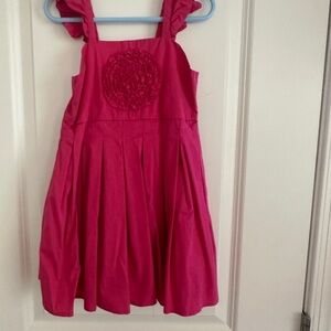 Habitual Fuchsia Sleeveless Kids Dress